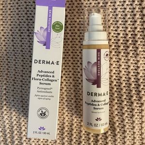DERMA E Advanced Peptides & Flora-Collagen Serum BRAND NEW